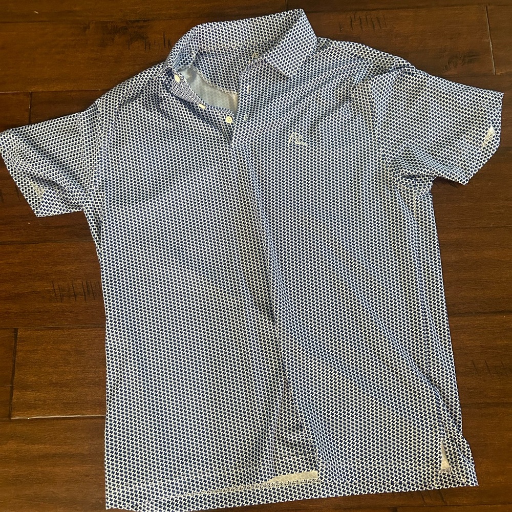 Texas polo/gold shirt